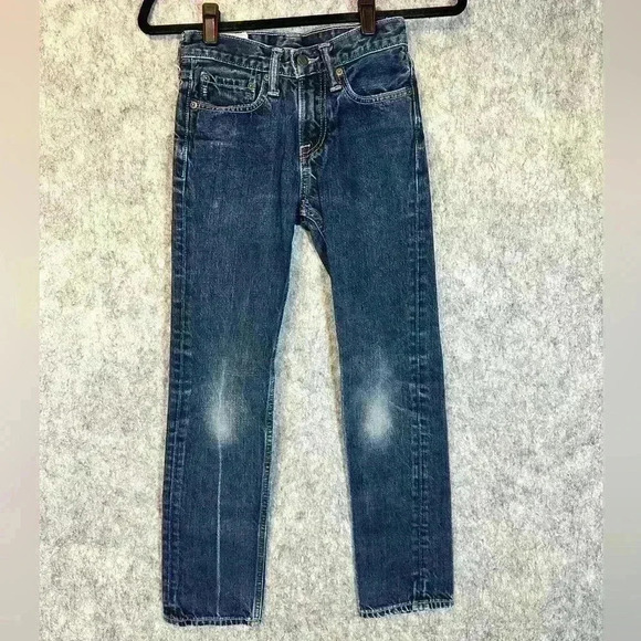 Abercrombie Kids Distressed Slim Jeans - Size 12 - Picture 1 of 4